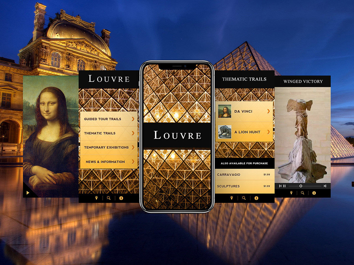 Louvre - App Design